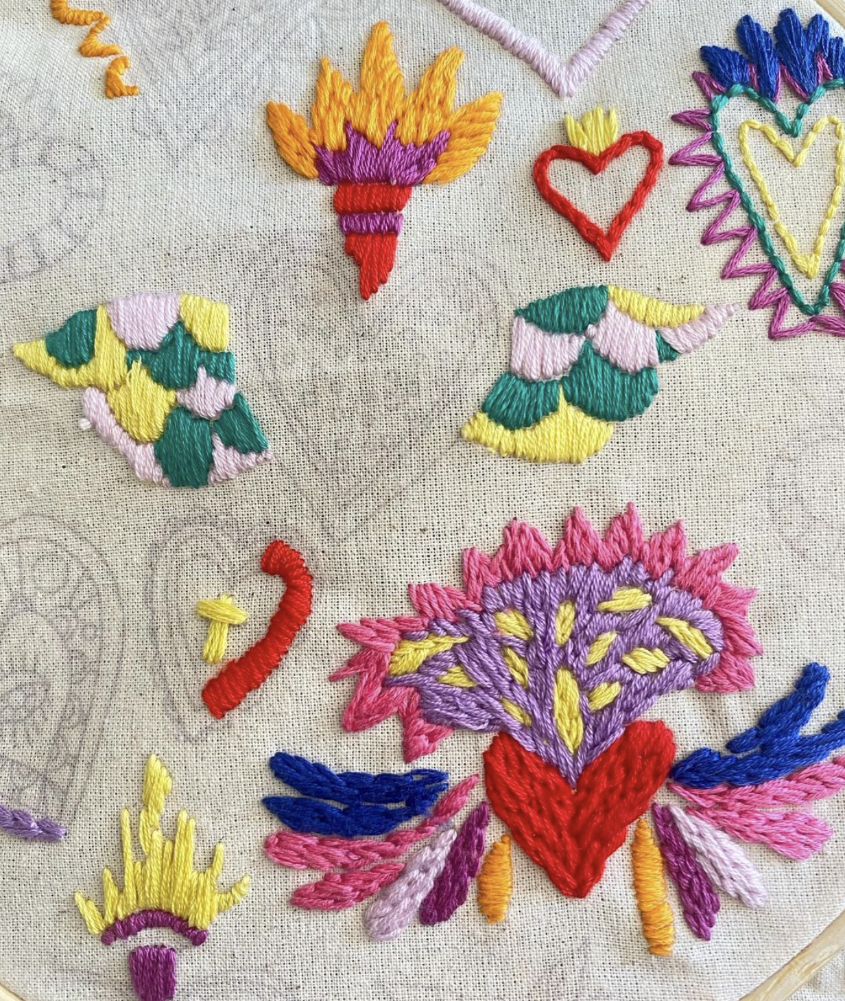 Textures Embroidery Workshop - December 16th