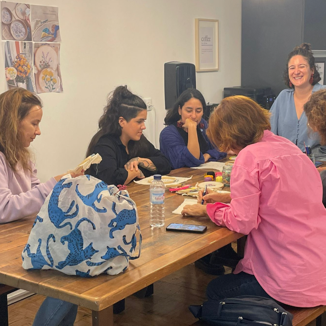 Textures Embroidery Workshop - December 16th