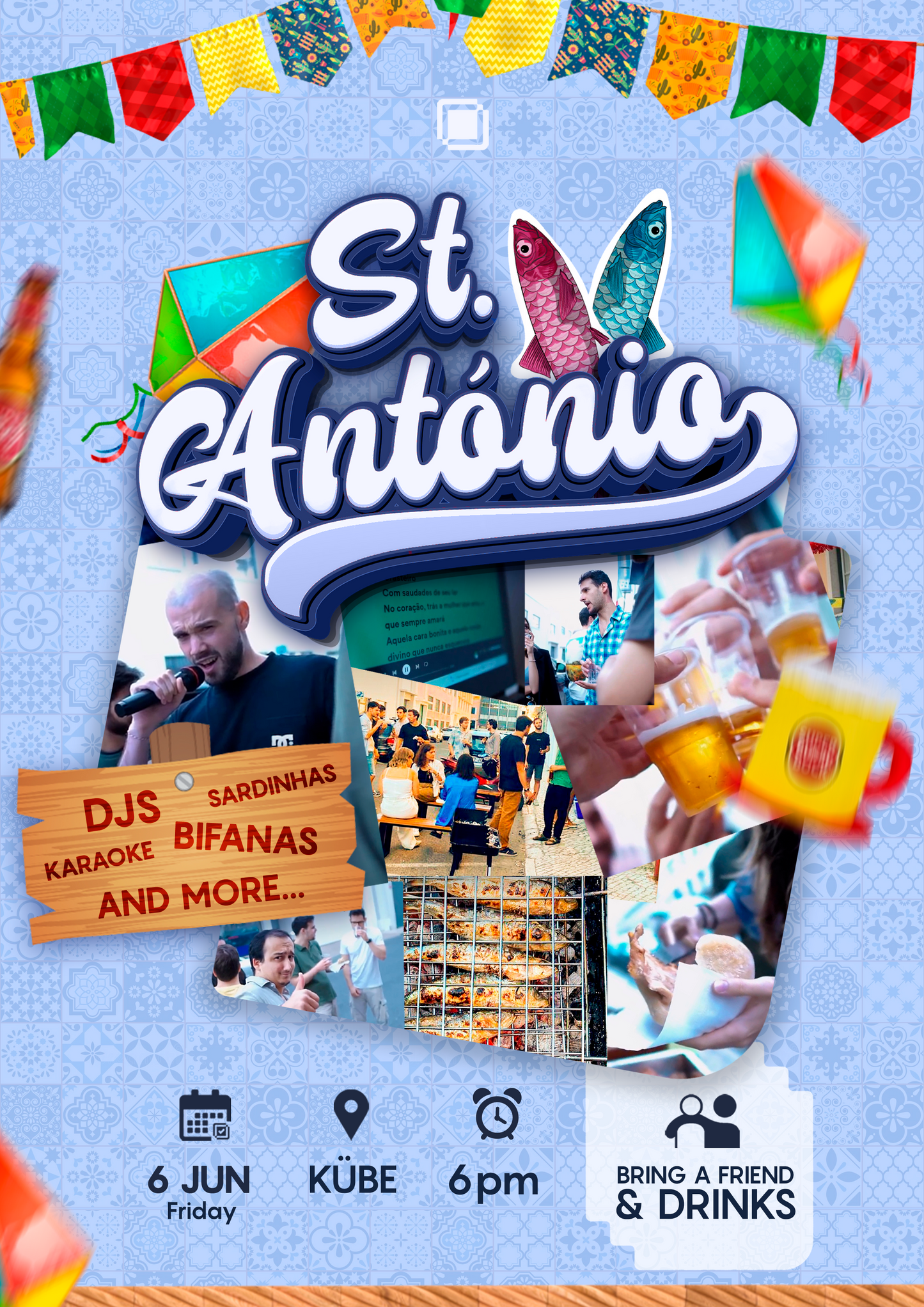 Kübe Arraial - June 6th