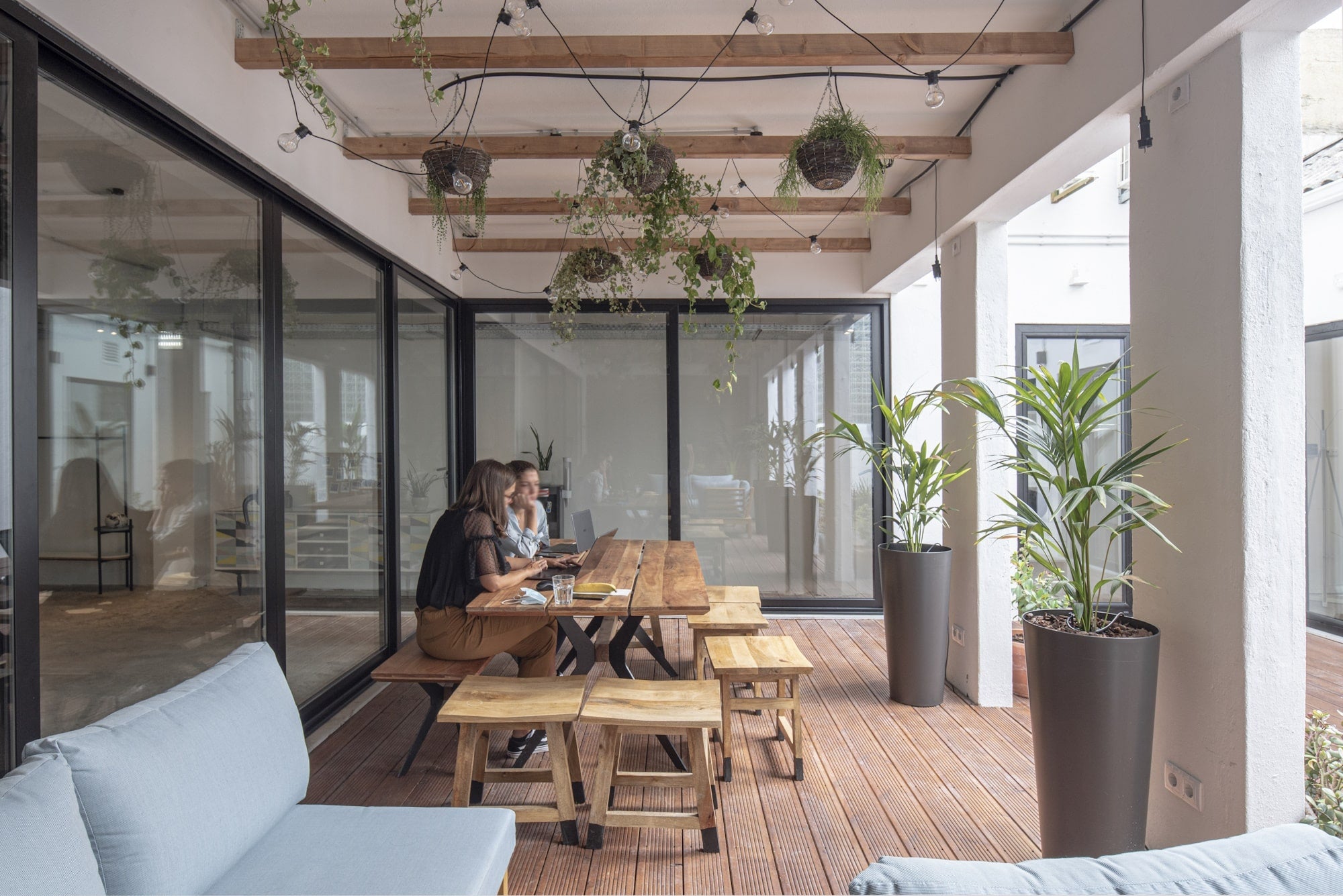 Kübe Coworking Lisboa | Pátio Exterior